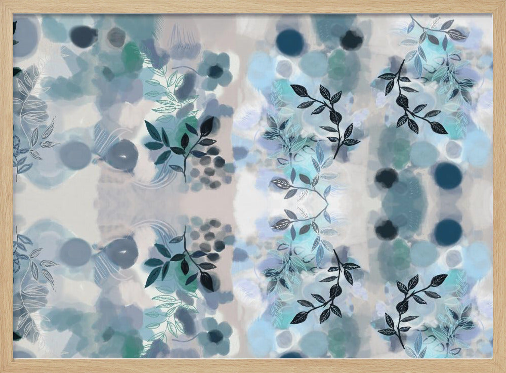 Blue Vine Mix | Poster