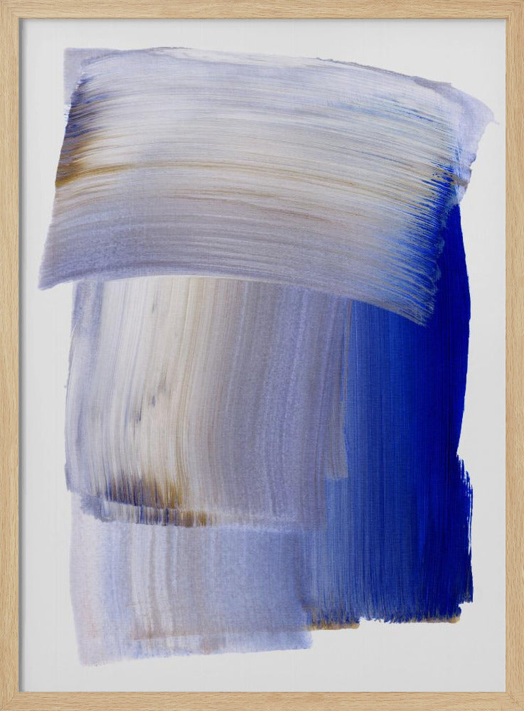 Abstract Brush Strokes 100 | Poster