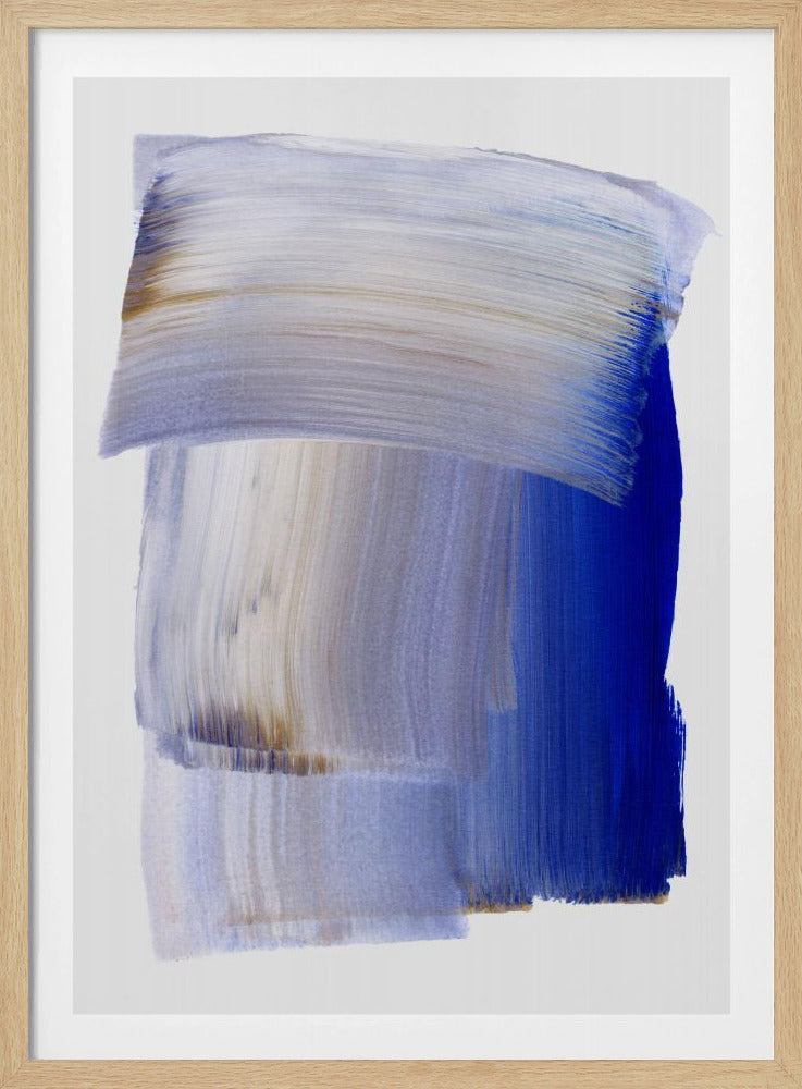 Abstract Brush Strokes 100 | Poster