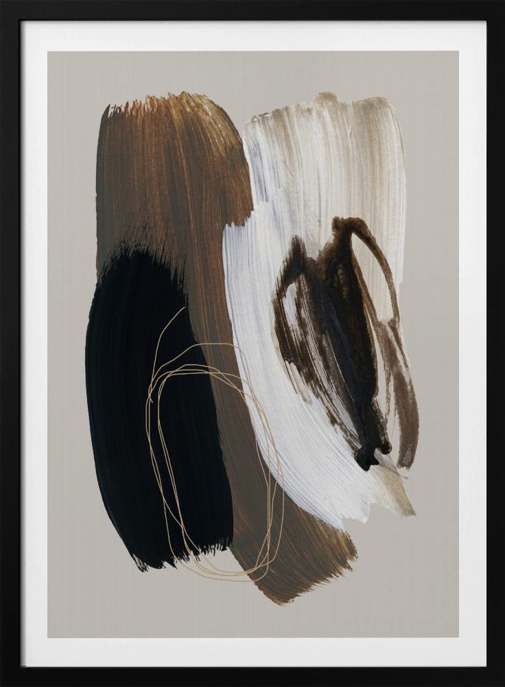Abstract Brush Strokes 108X | Poster