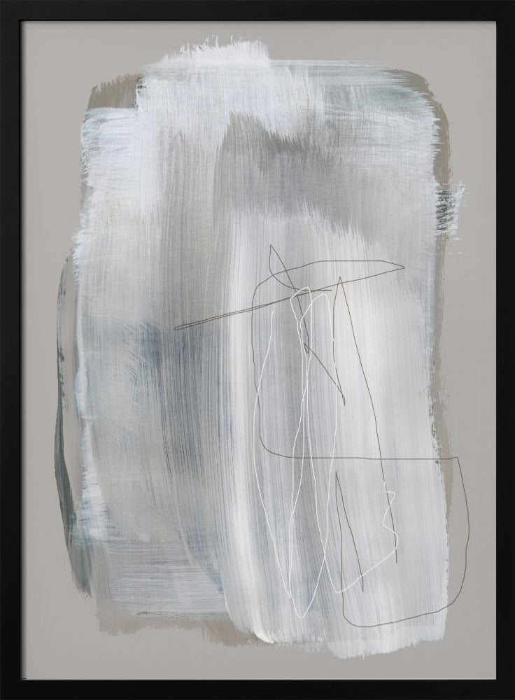 Abstract Brush Strokes 109 | Poster