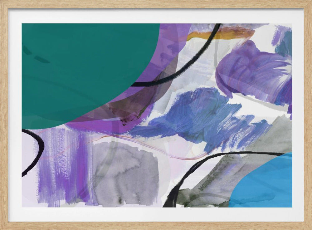 Fluid Abstract Shapes 1 | Poster