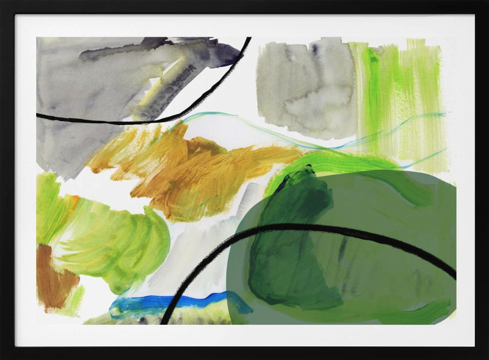 Fluid Abstract Shapes 3 | Poster