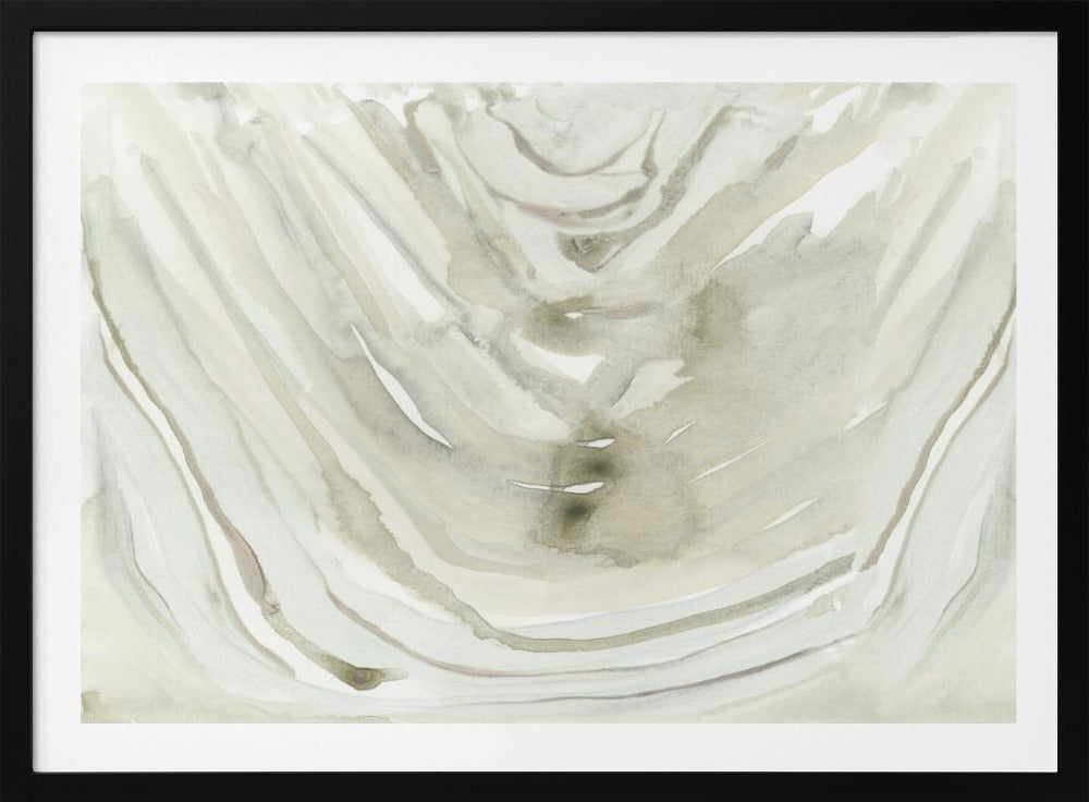 Neutral Sliced Agate 2 | Poster