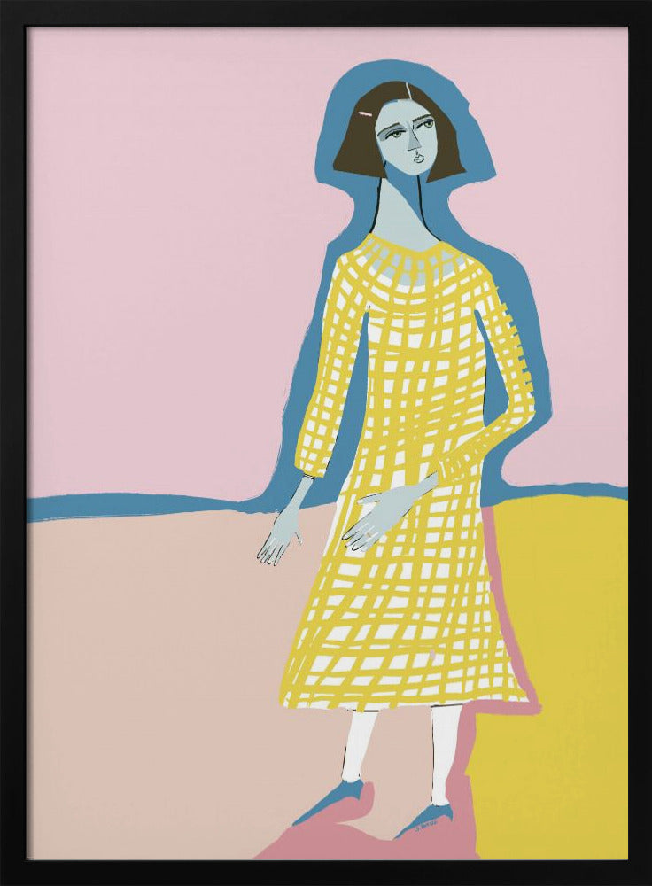 Blue lady | Poster