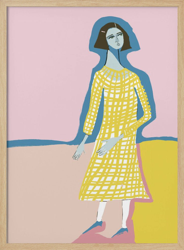 Blue lady | Poster
