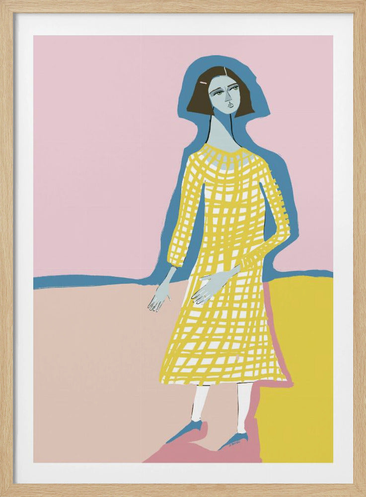 Blue lady | Poster