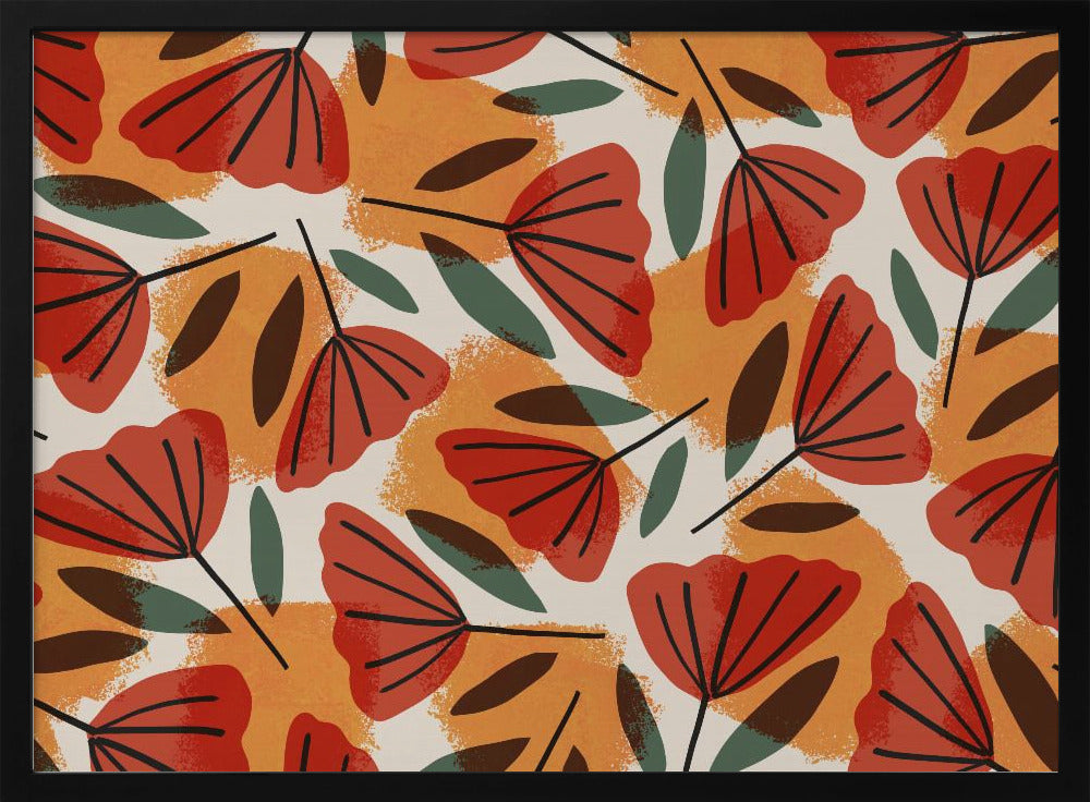 Autumn Leaves Dance | Poster
