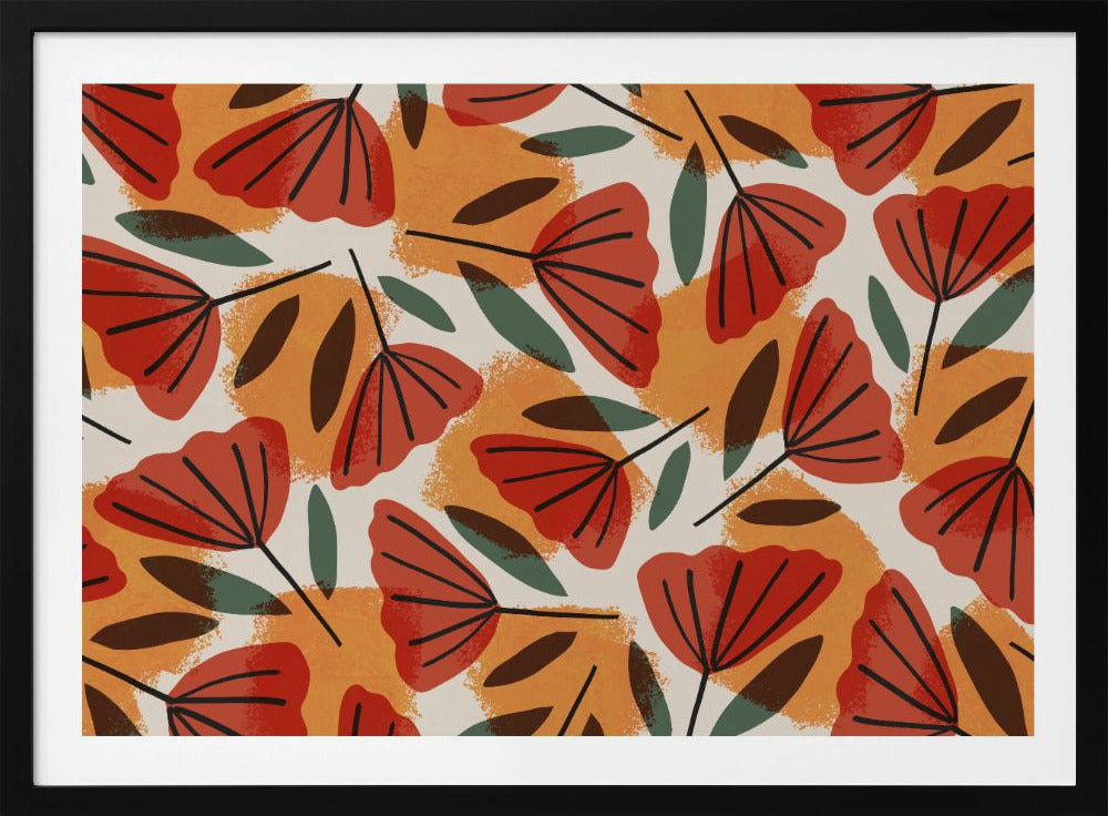 Autumn Leaves Dance | Poster