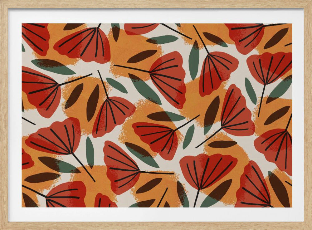 Autumn Leaves Dance | Poster