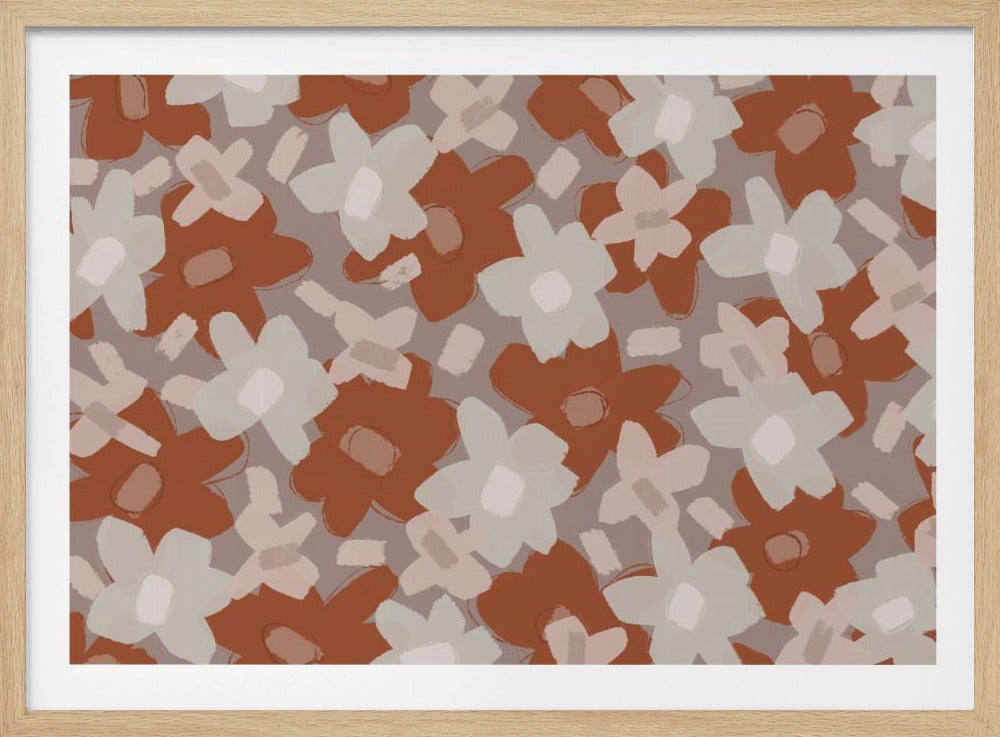 Floral Harmony Burst | Poster