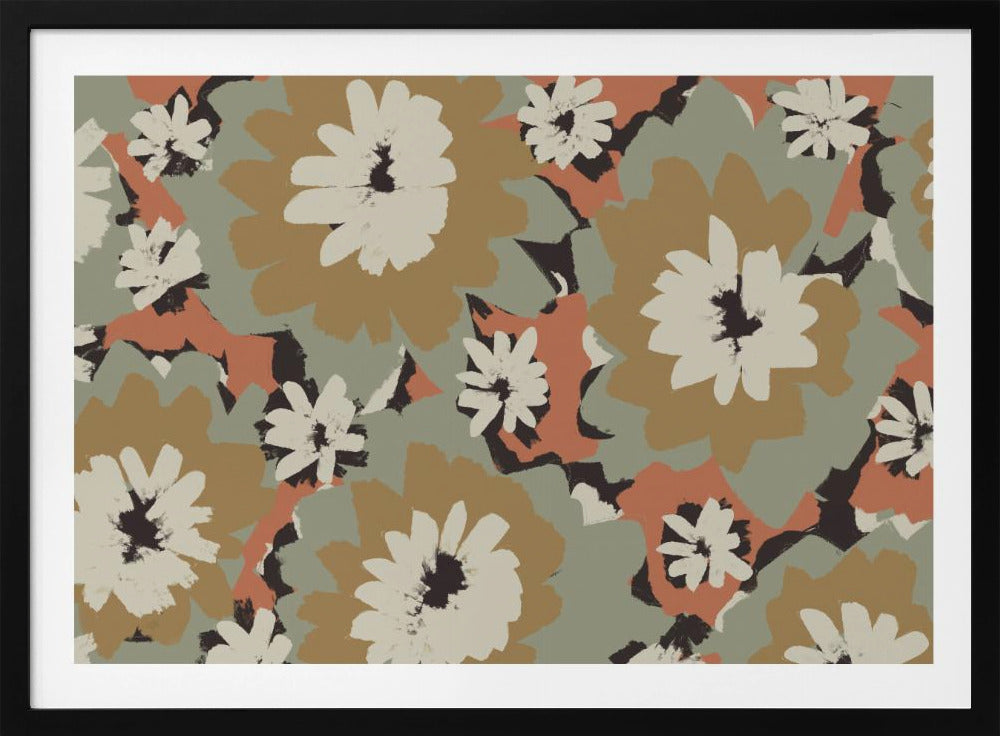 Bold Floral Symphony | Poster