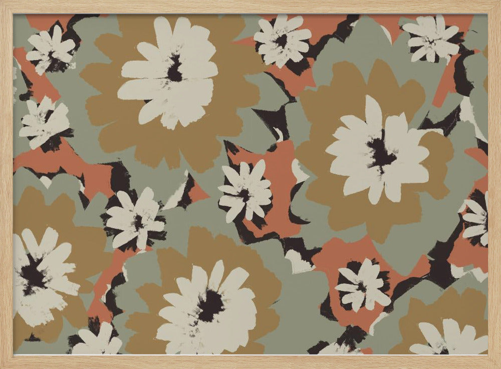 Bold Floral Symphony | Poster