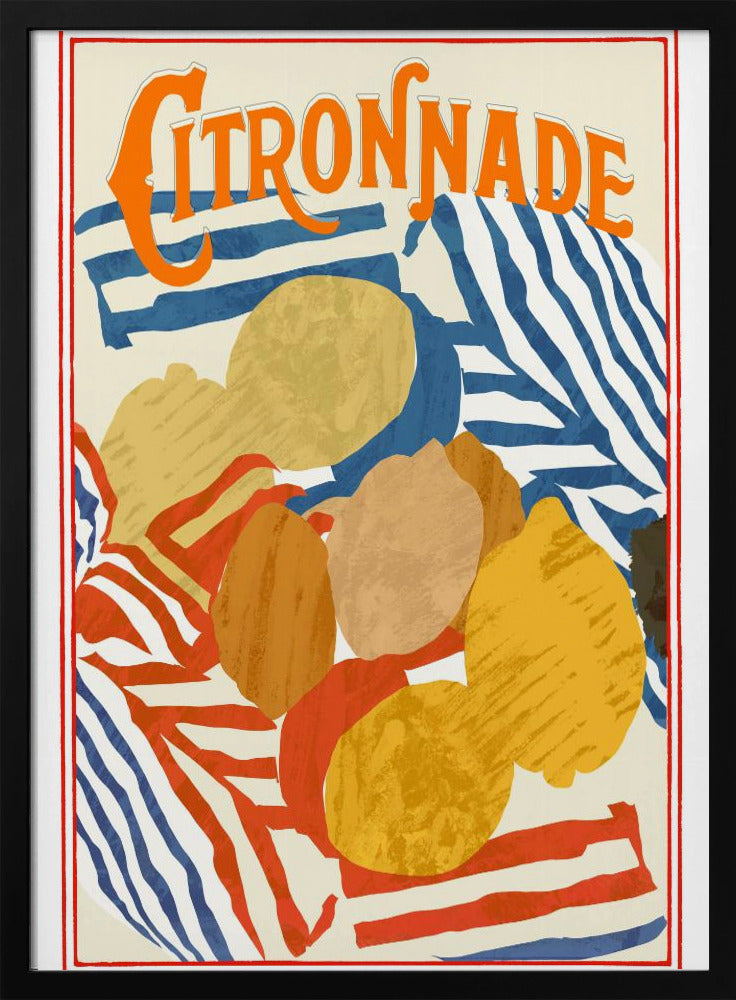 Citronnade Blue and Red | Poster