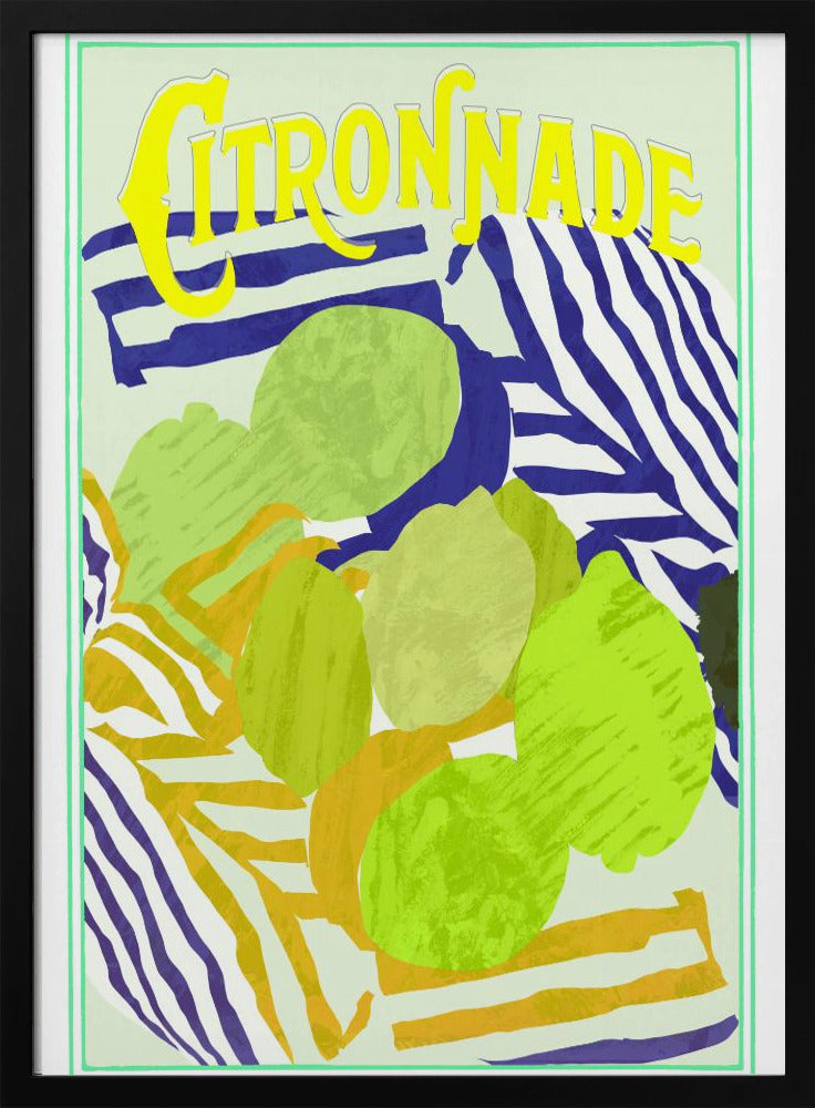 Citronnade Yellow and Green | Poster