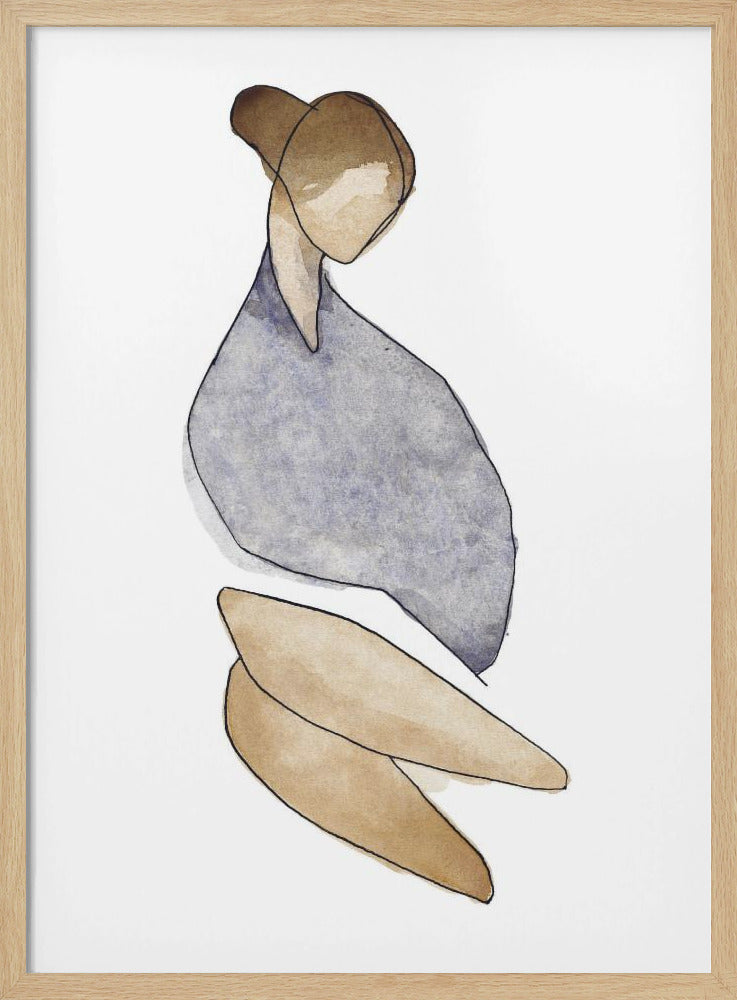 Sitting Woman no.11 | Poster