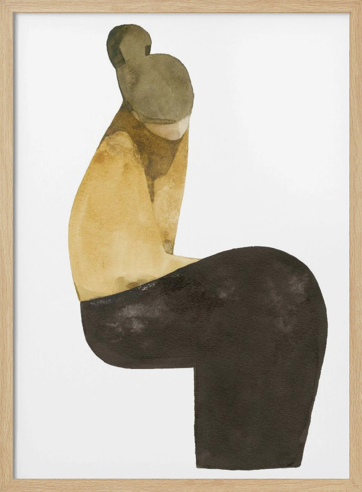 Sitting Woman no.15 | Poster