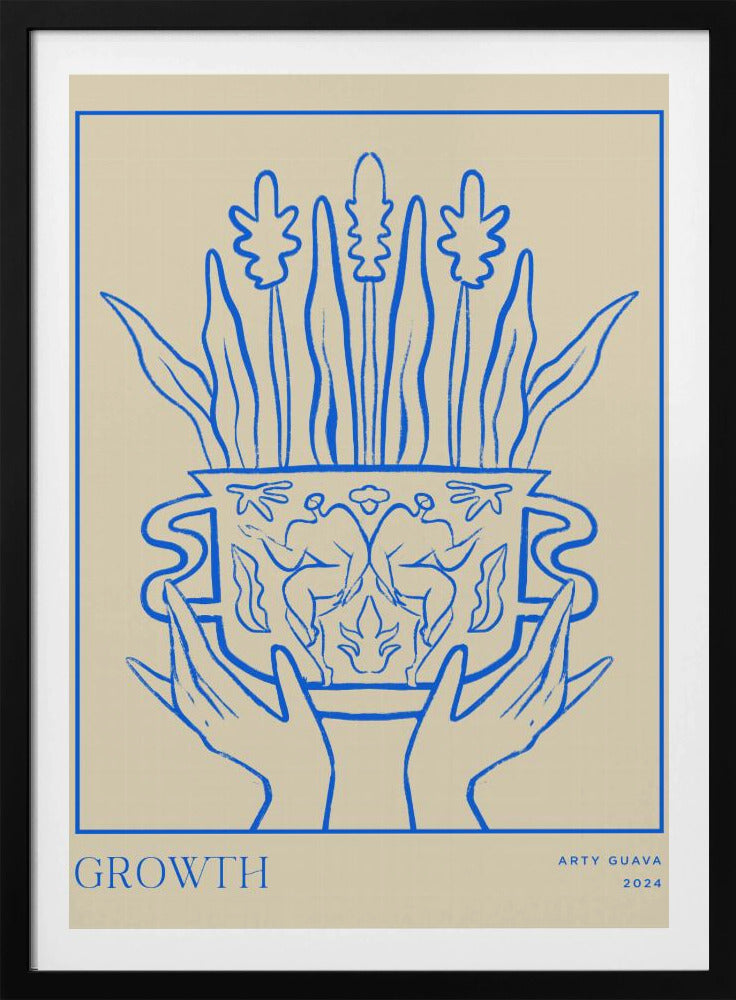 Vessel Collection : Growth (LineArt) | Poster
