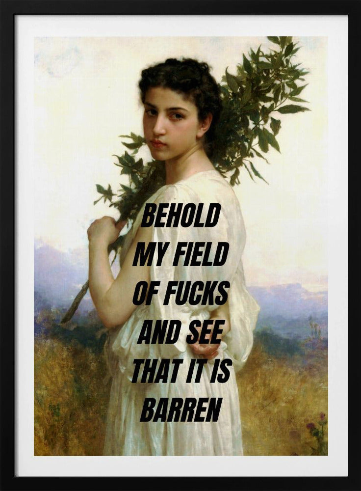 Barren Wit | Poster