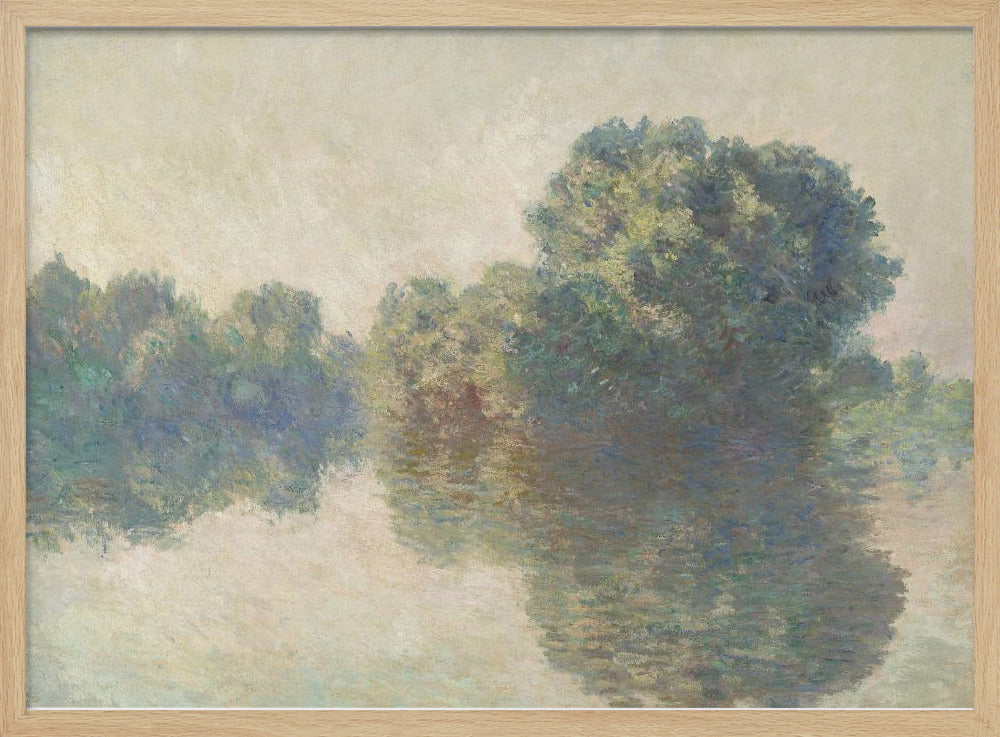 Claude Monet's the Seine At Giverny (1897) | Poster