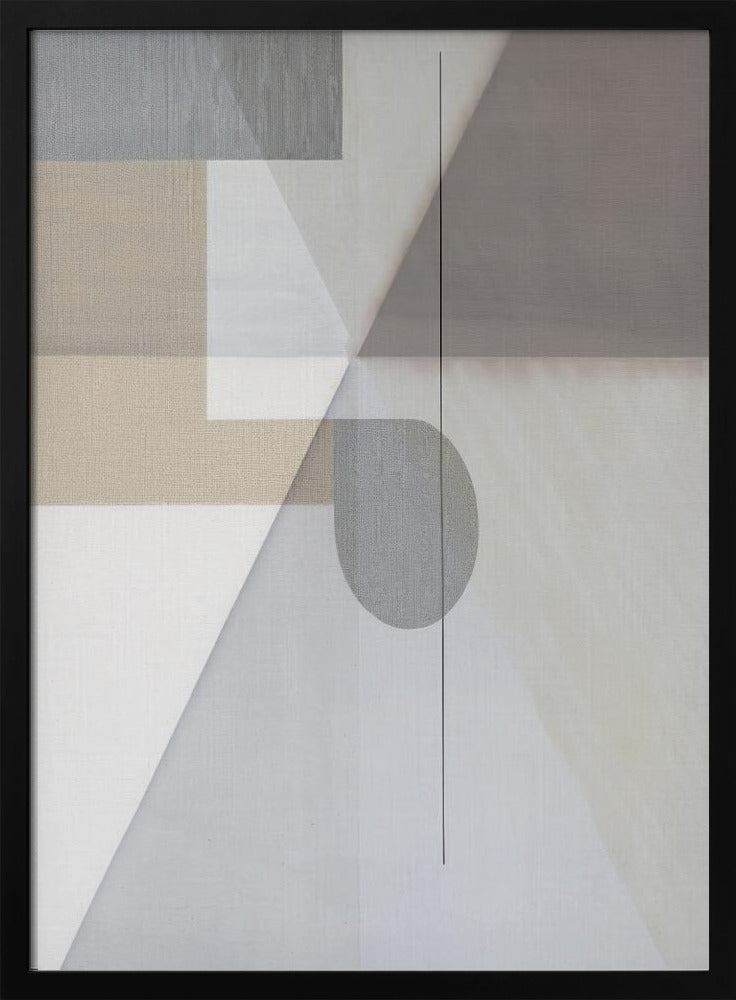 Abstract Neutral Tone Painting 2 | Poster