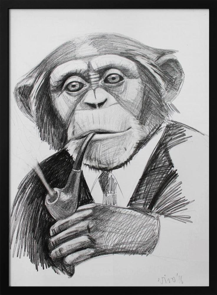 Sophisticated Chimp | Poster