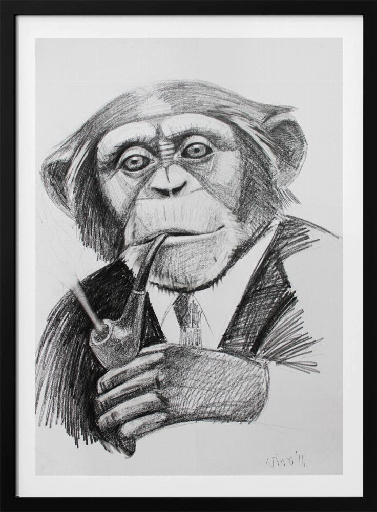 Sophisticated Chimp | Poster