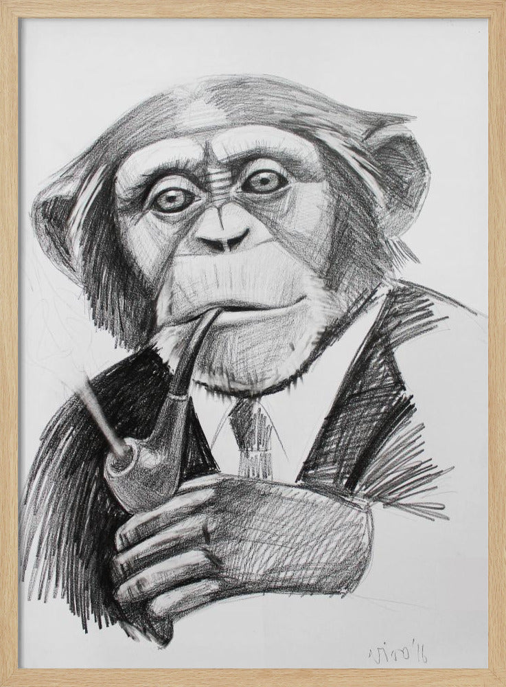 Sophisticated Chimp | Poster