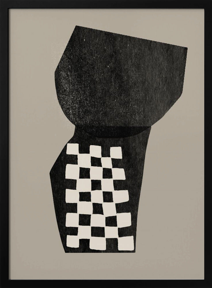 Checkered Abstraction | Poster