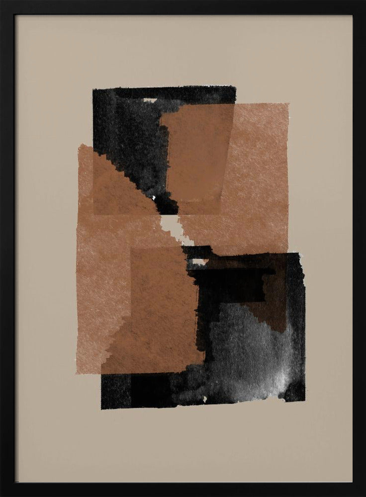 Earthy Blocks Blend | Poster