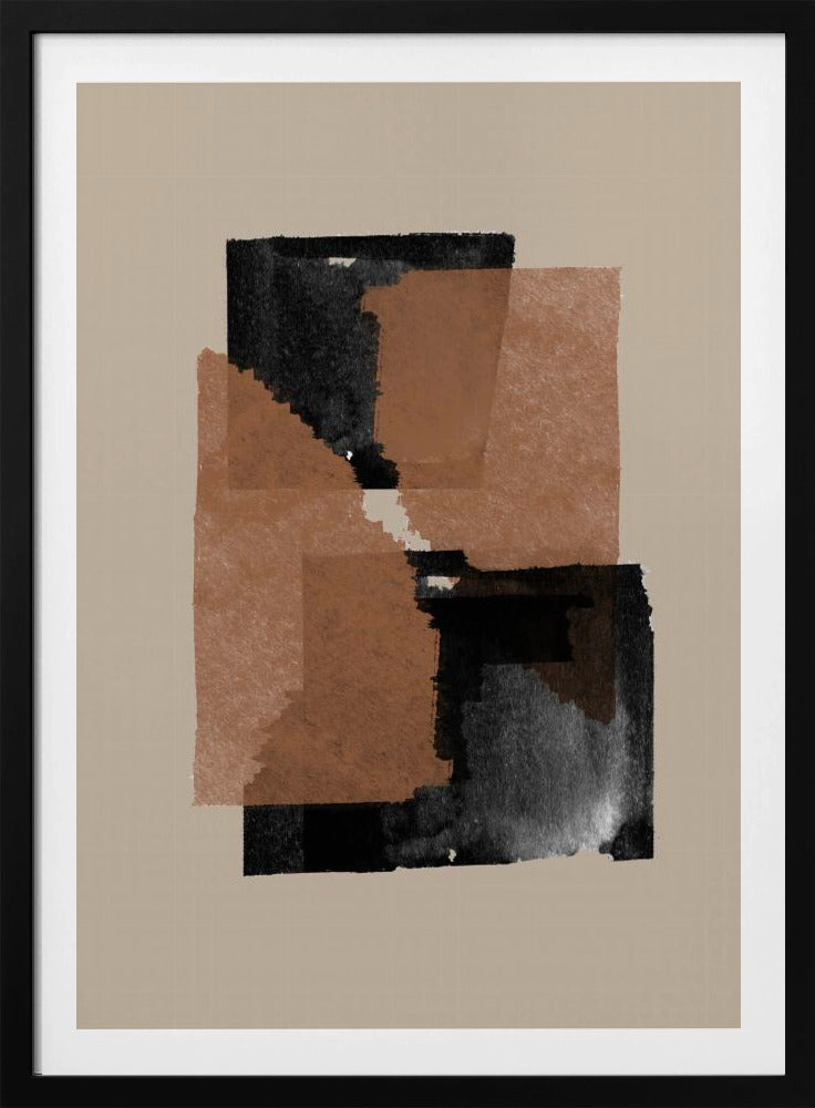Earthy Blocks Blend | Poster