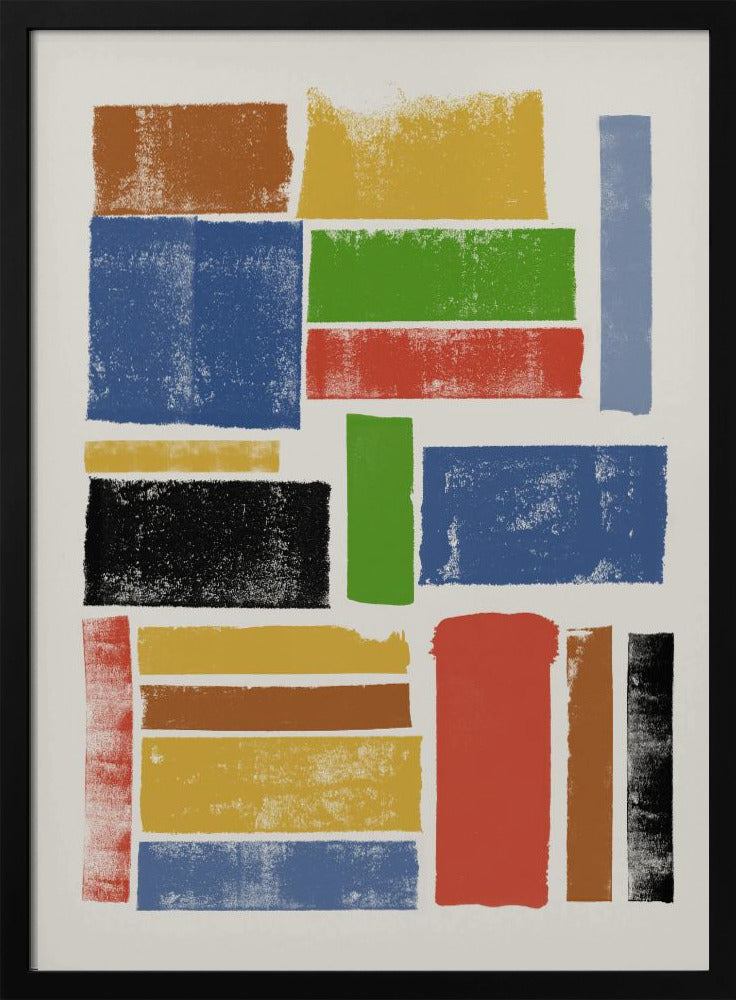 Color Block Harmony | Poster