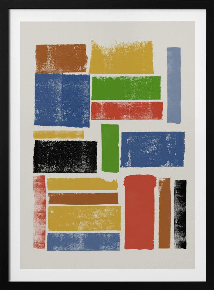 Color Block Harmony | Poster