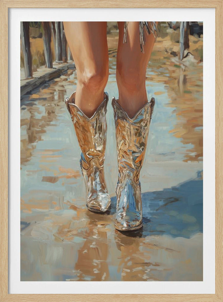 Silver Cowgirl | Poster