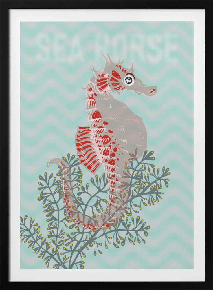 Sea life sea horse Neptune's joy | Poster