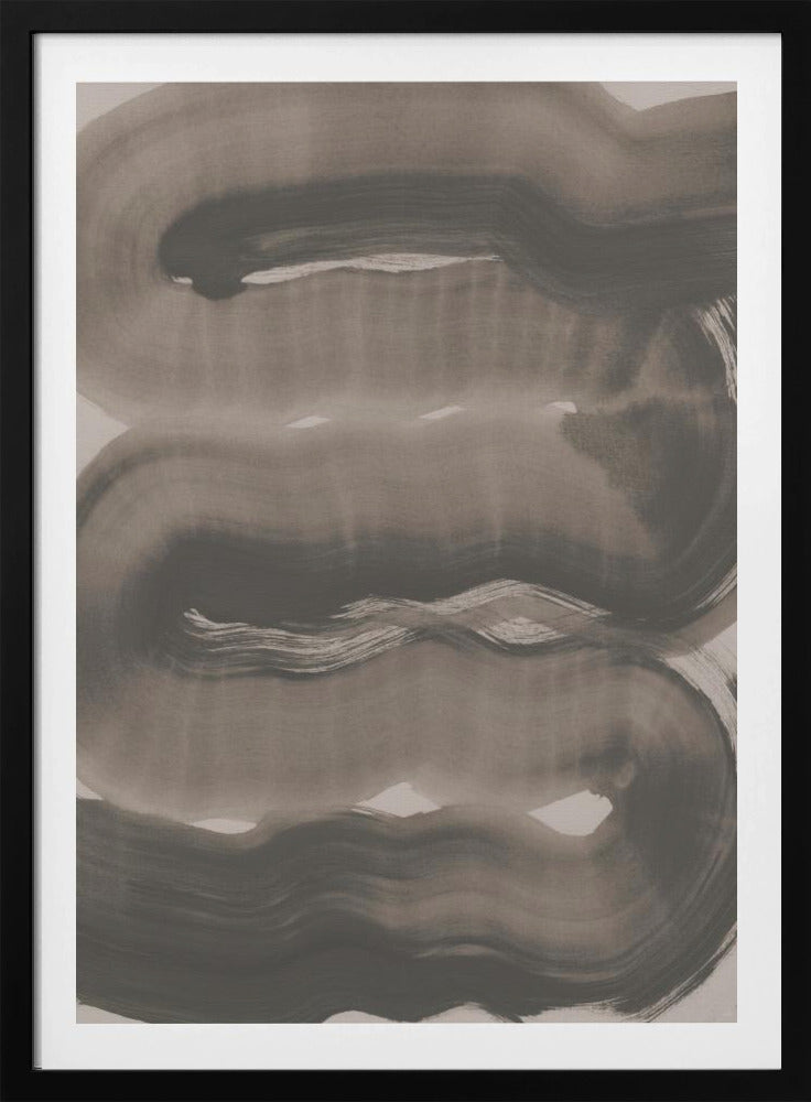 Abstract Brush Strokes 163X | Poster