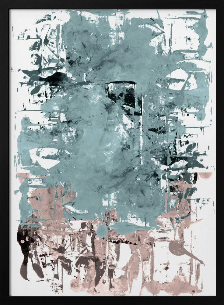Abstract Neutral Scrapes 1 | Poster