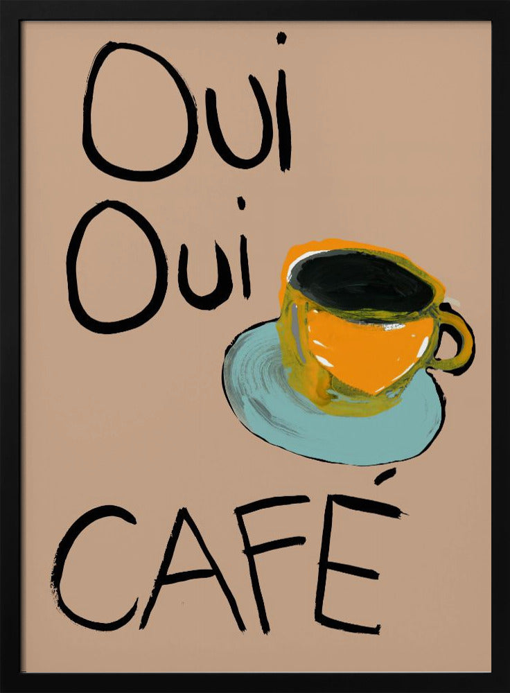 Oui Oui Café | Poster