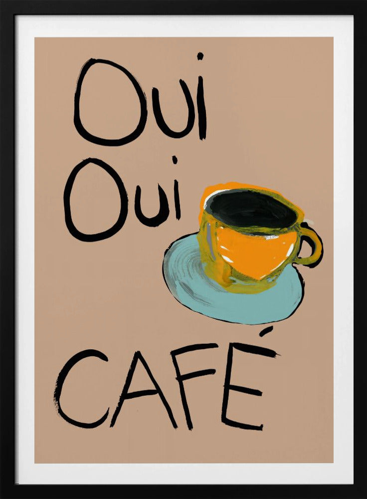 Oui Oui Café | Poster