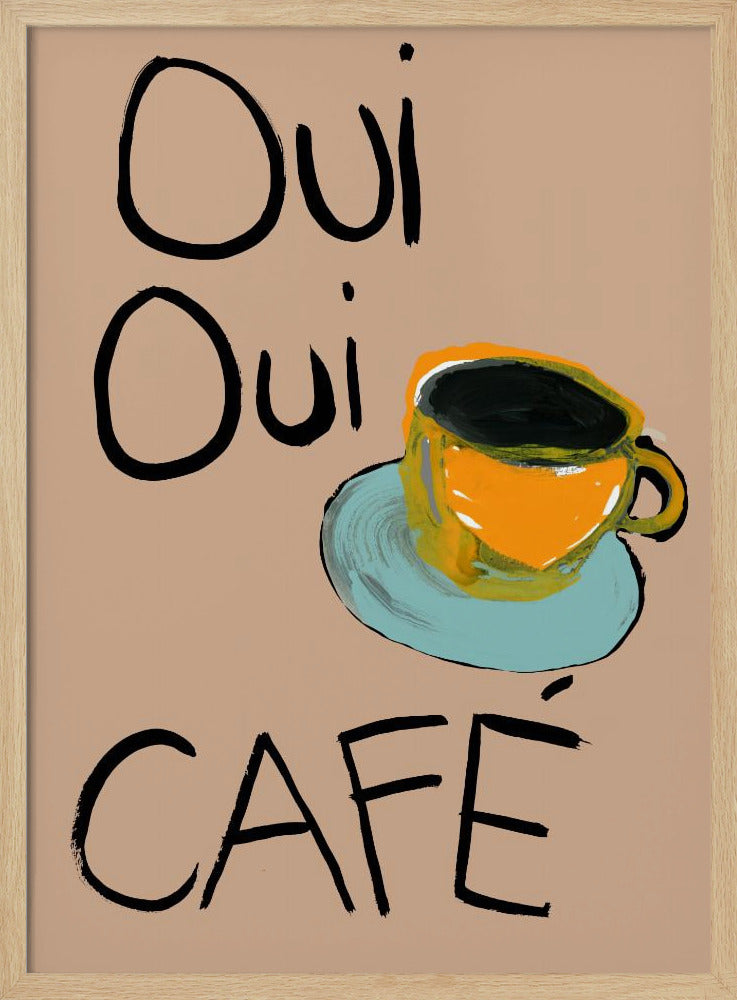 Oui Oui Café | Poster