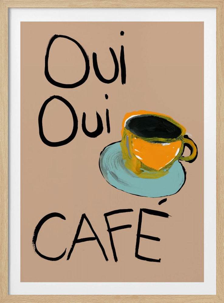 Oui Oui Café | Poster