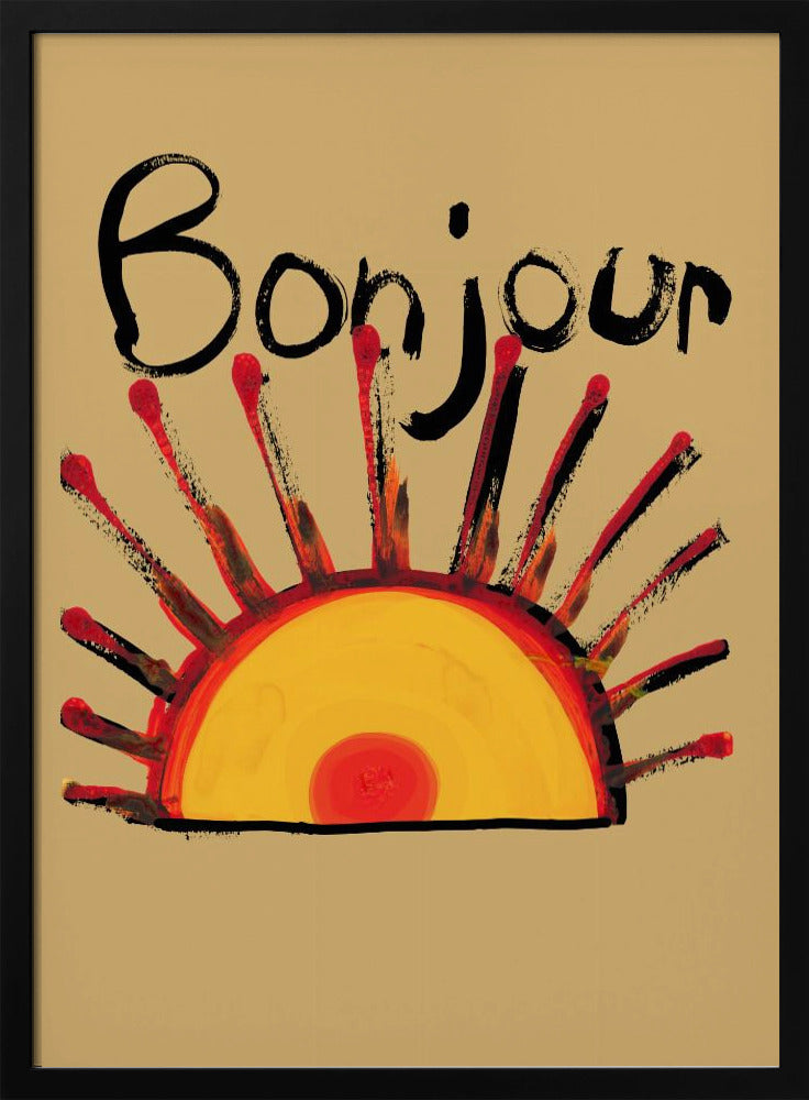 Bonjour | Poster