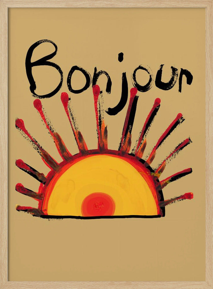 Bonjour | Poster