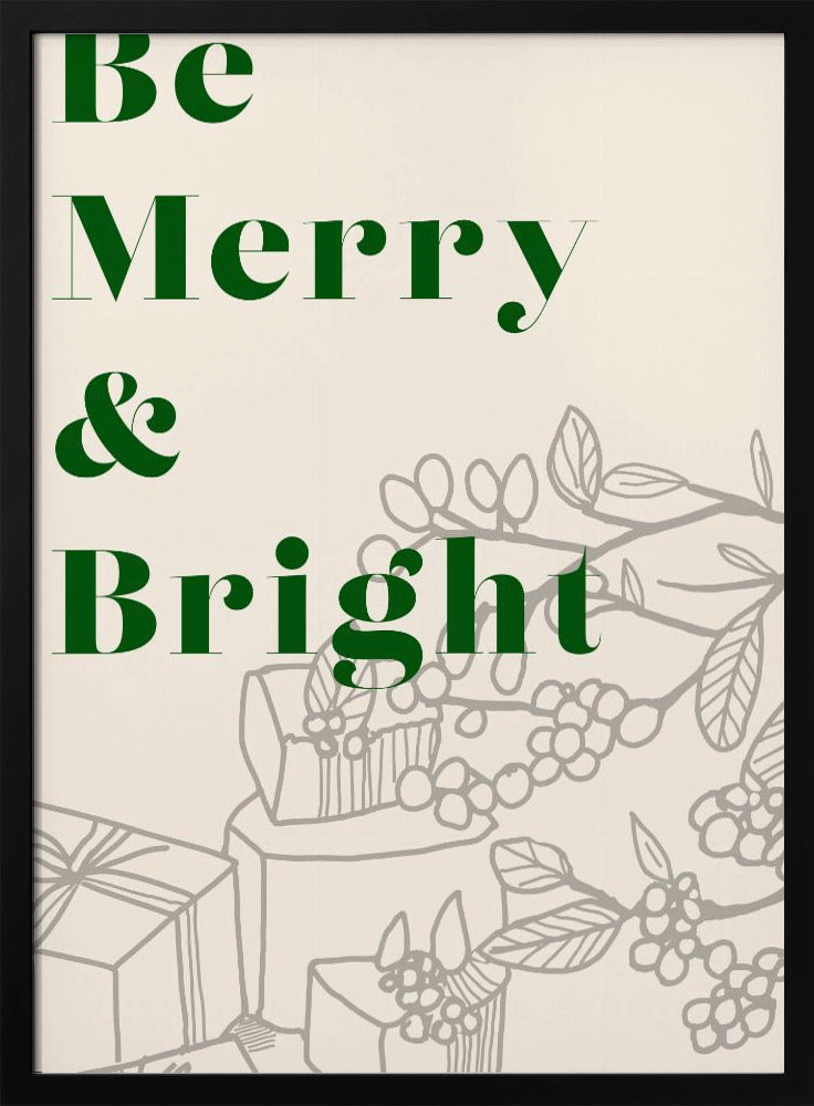Bows and Baubles: Be Merry & Bright Christmas | Poster