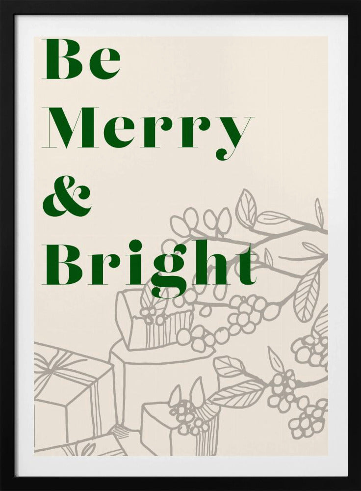 Bows and Baubles: Be Merry & Bright Christmas | Poster