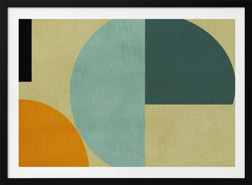 Rainbow Plus Shapes3 | Poster