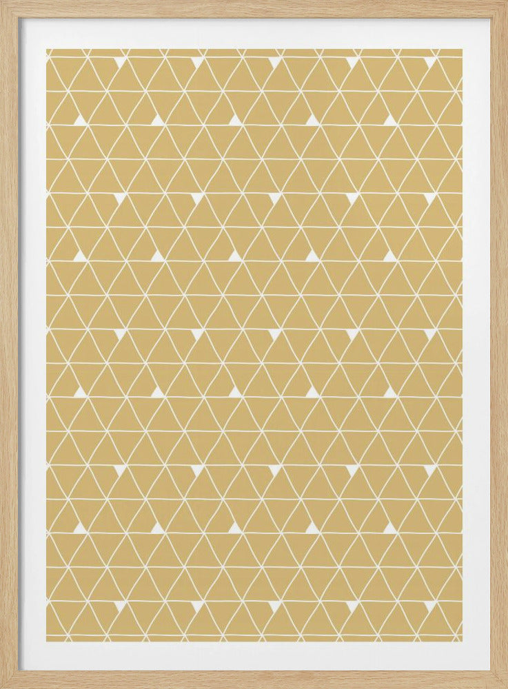 Triangle Pattern #3 | Poster