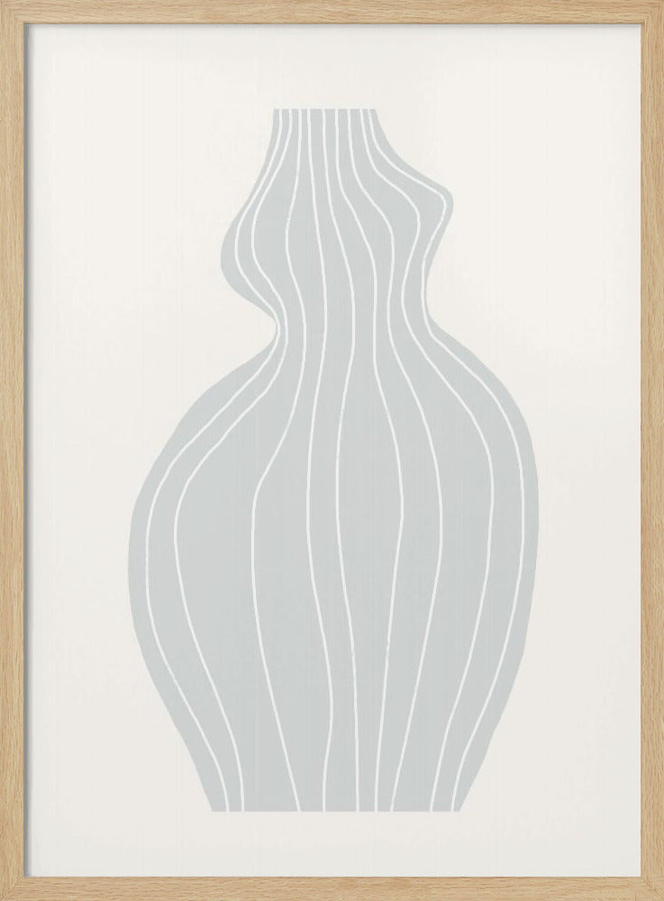 Gray Vase | Poster