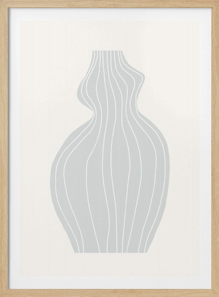 Gray Vase | Poster