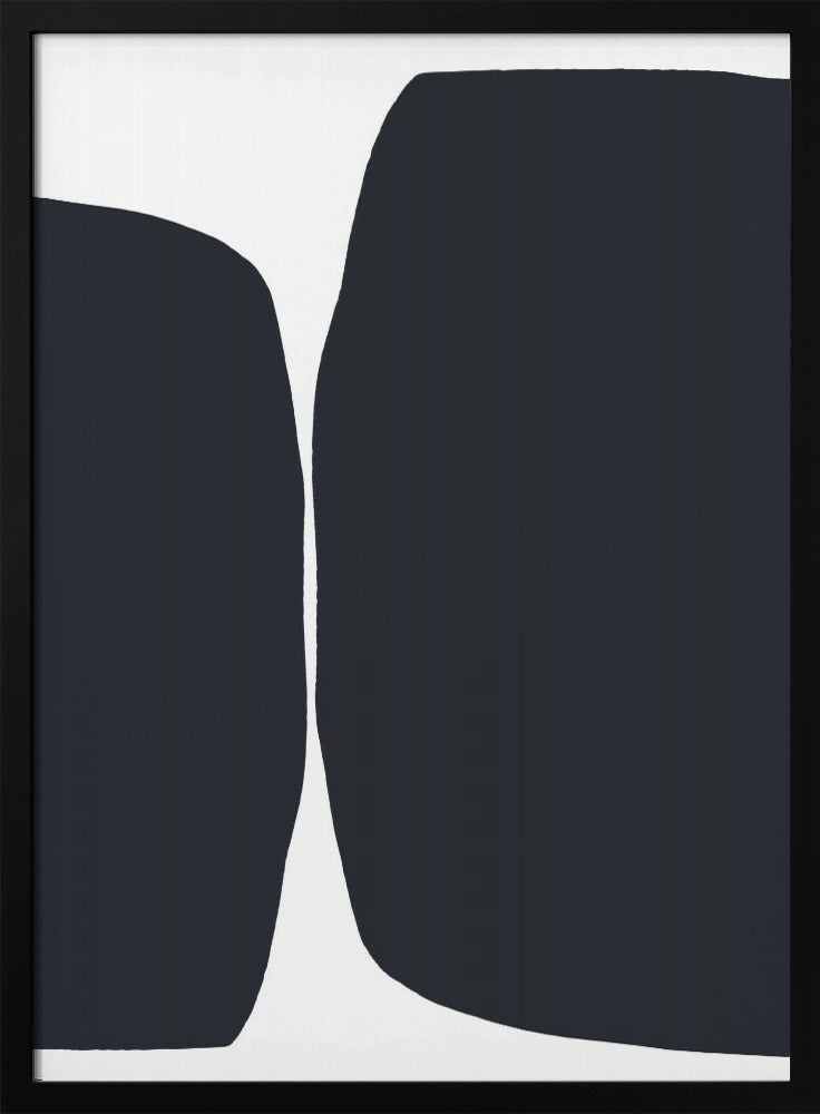 Bold Black Shapes | Poster